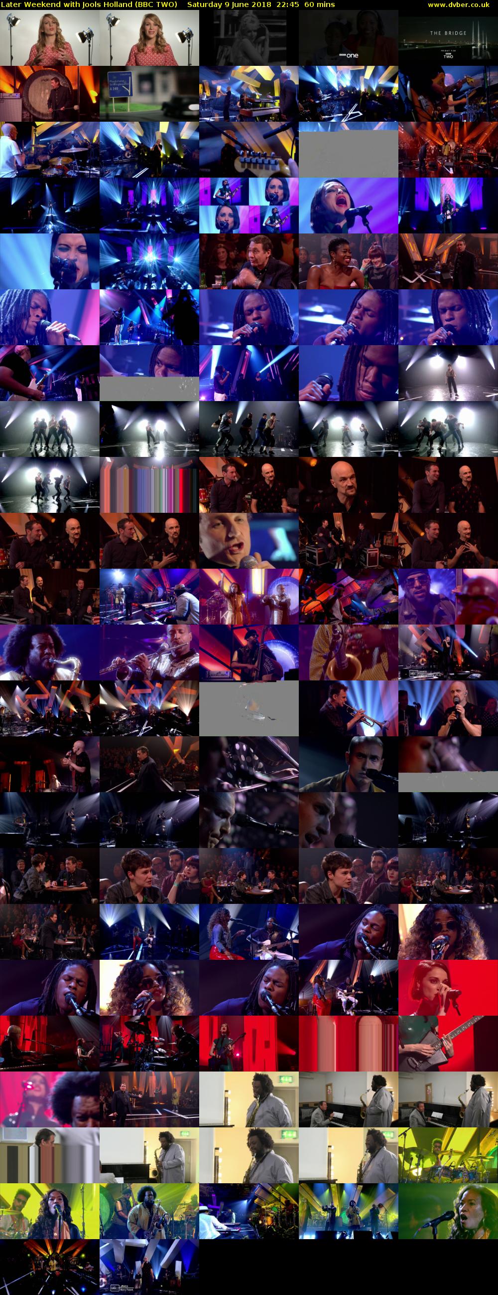 Later Weekend with Jools Holland (BBC TWO) Saturday 9 June 2018 22:45 - 23:45