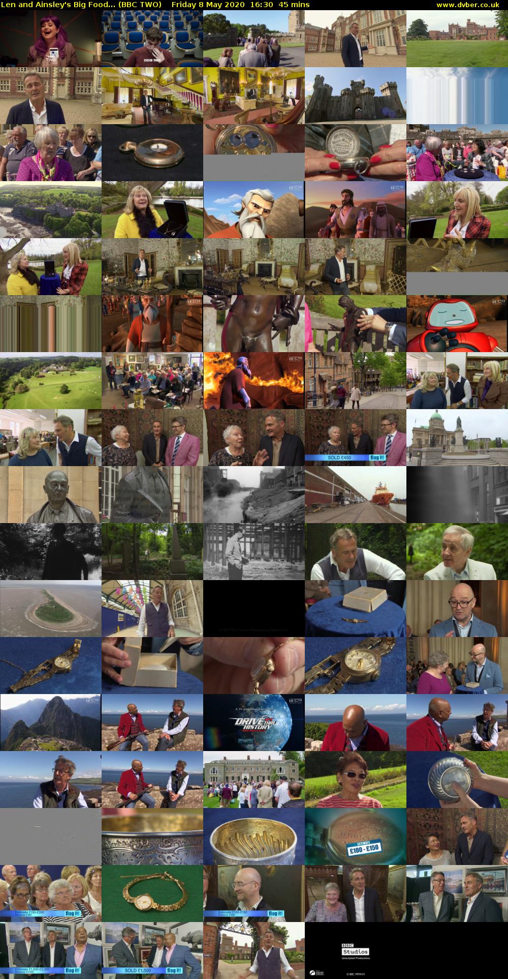 Len and Ainsley's Big Food... (BBC TWO) Friday 8 May 2020 16:30 - 17:15