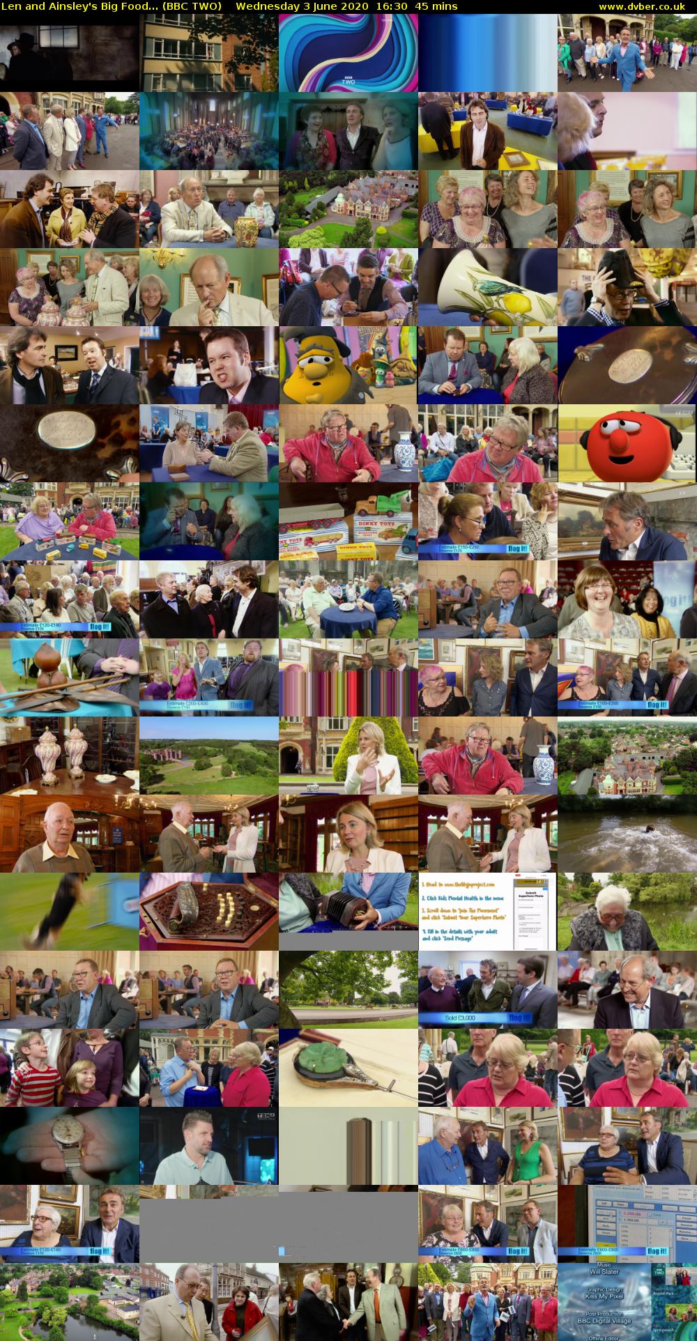 Len and Ainsley's Big Food... (BBC TWO) Wednesday 3 June 2020 16:30 - 17:15