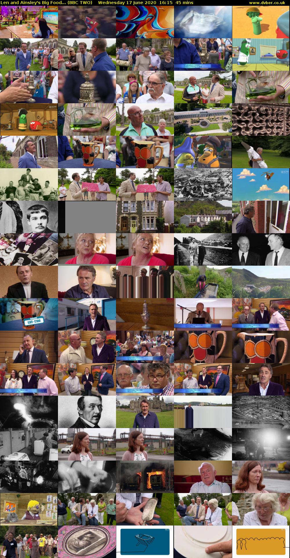 Len and Ainsley's Big Food... (BBC TWO) Wednesday 17 June 2020 16:15 - 17:00