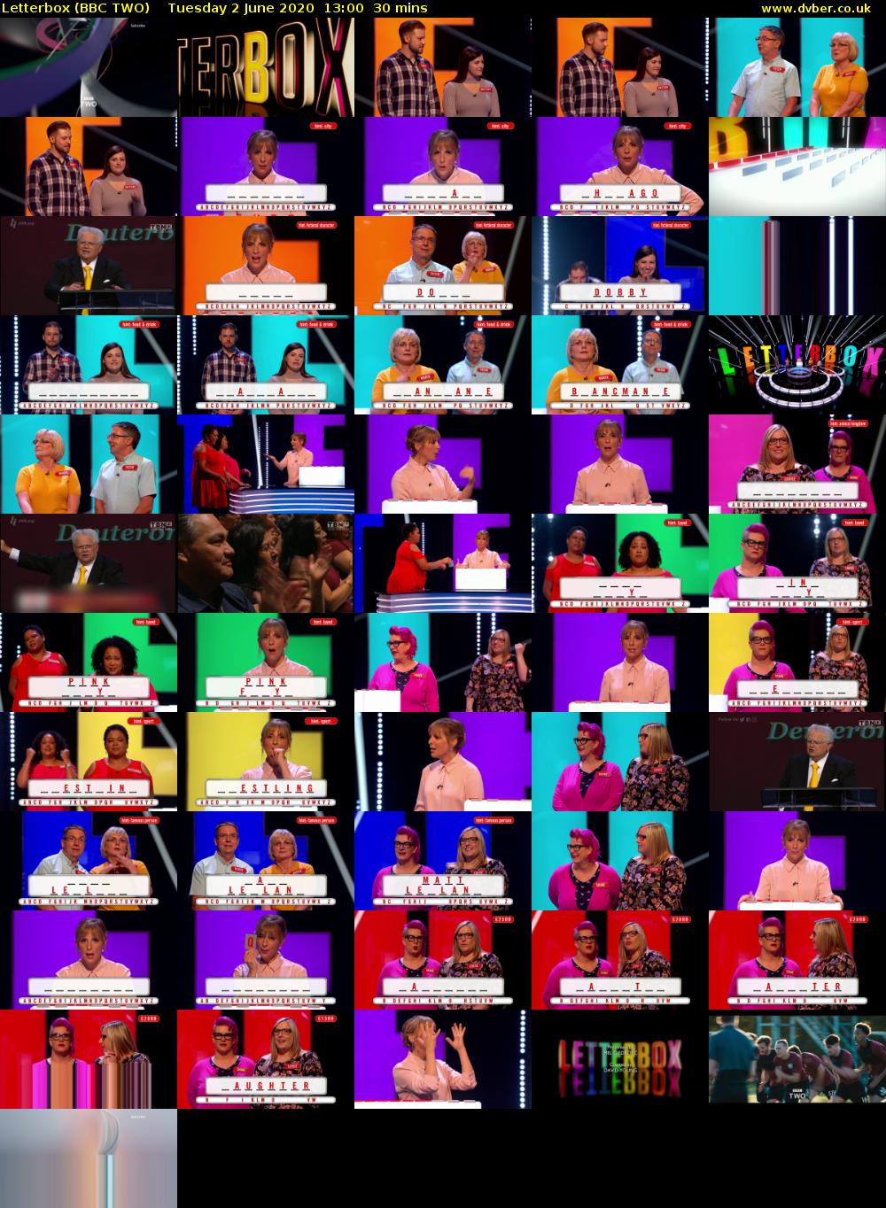 Letterbox (BBC TWO) Tuesday 2 June 2020 13:00 - 13:30