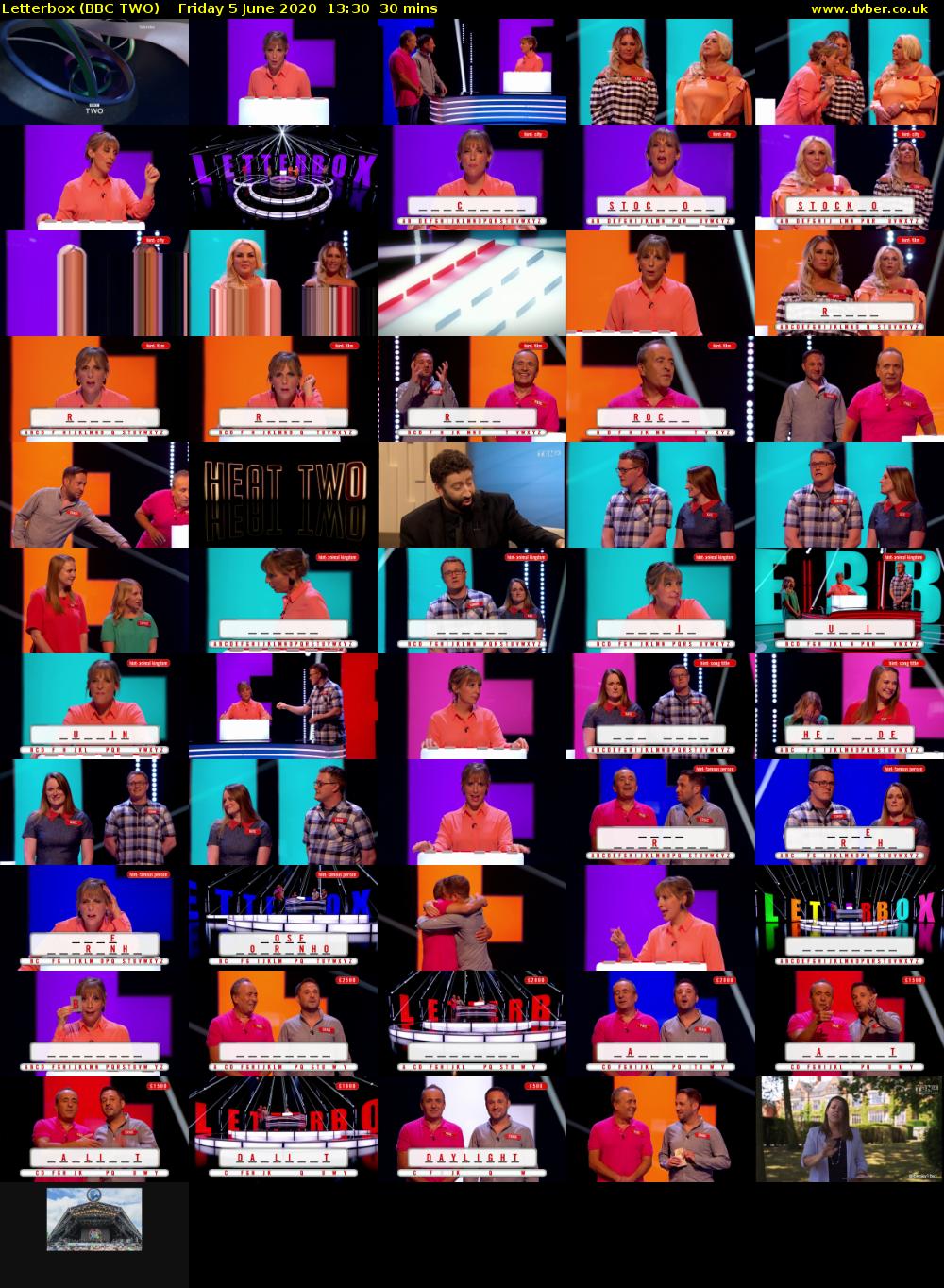Letterbox (BBC TWO) Friday 5 June 2020 13:30 - 14:00