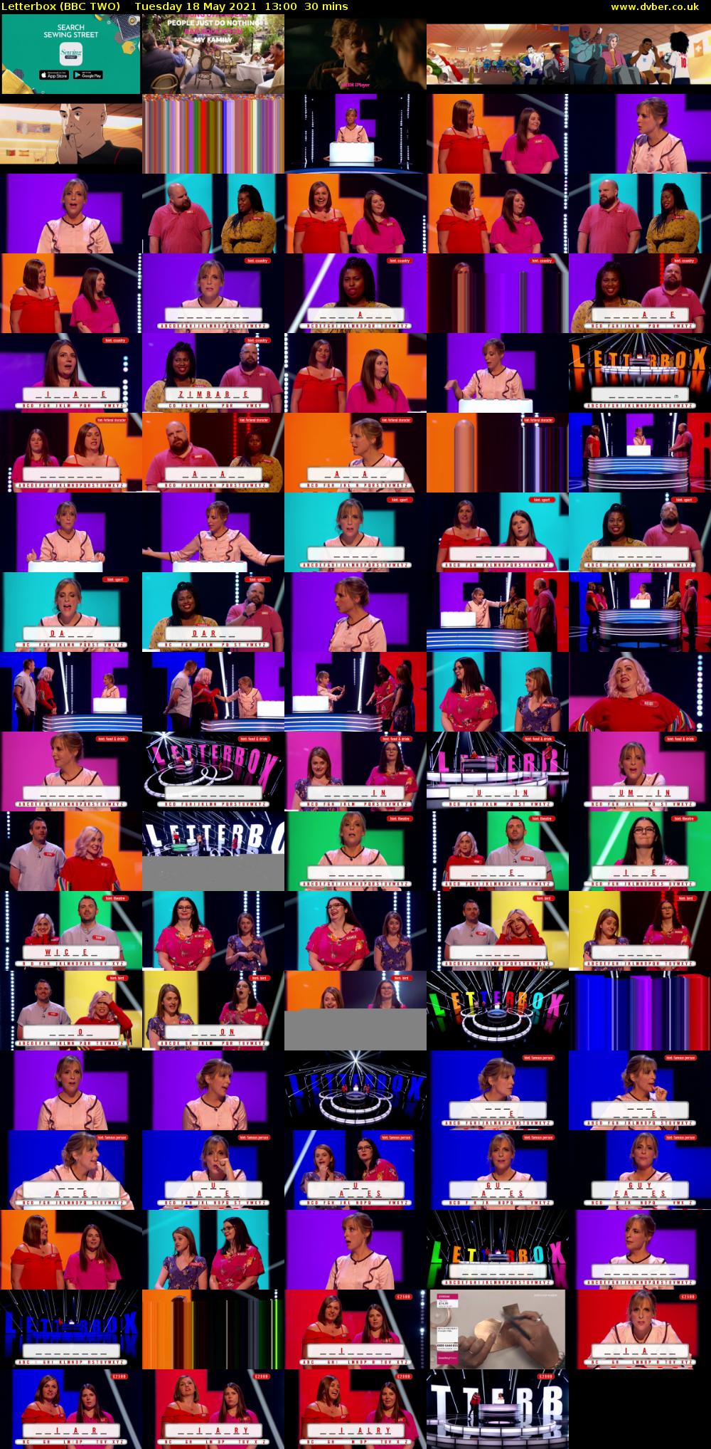 Letterbox (BBC TWO) Tuesday 18 May 2021 13:00 - 13:30