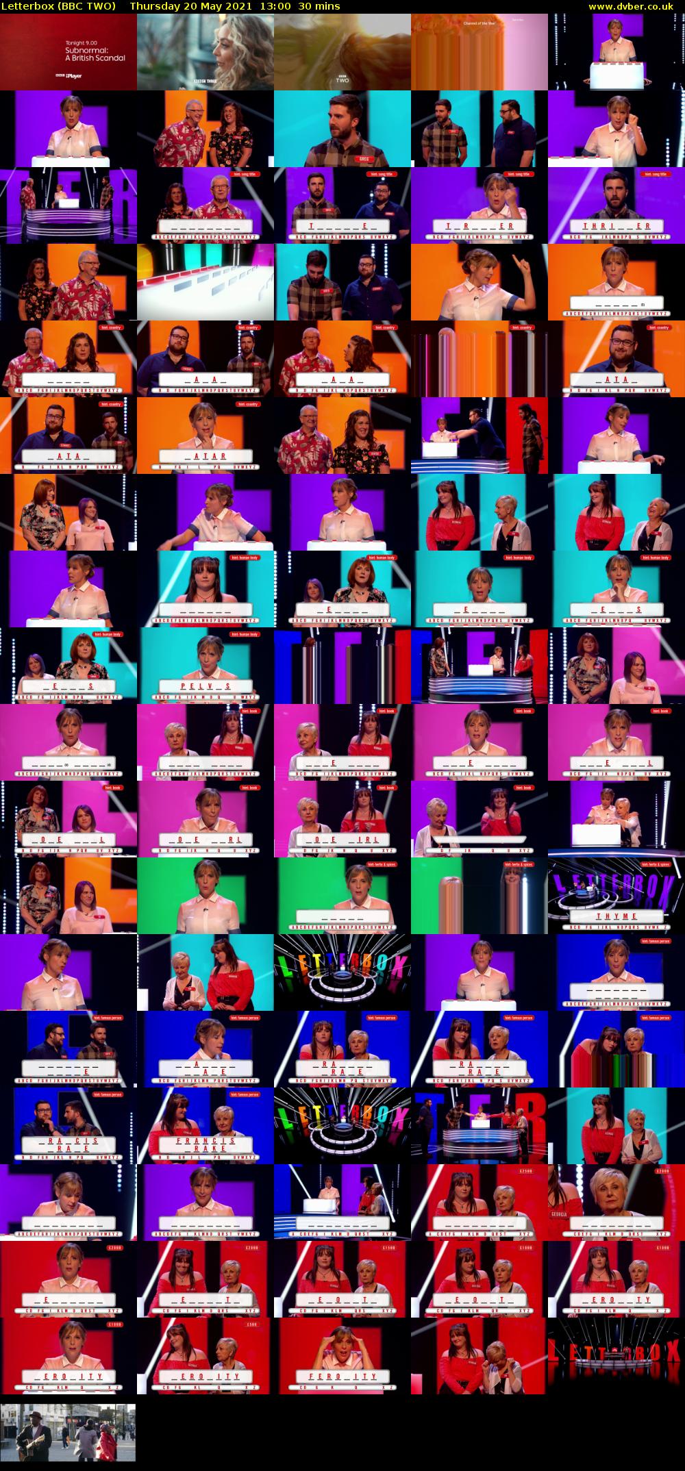 Letterbox (BBC TWO) Thursday 20 May 2021 13:00 - 13:30