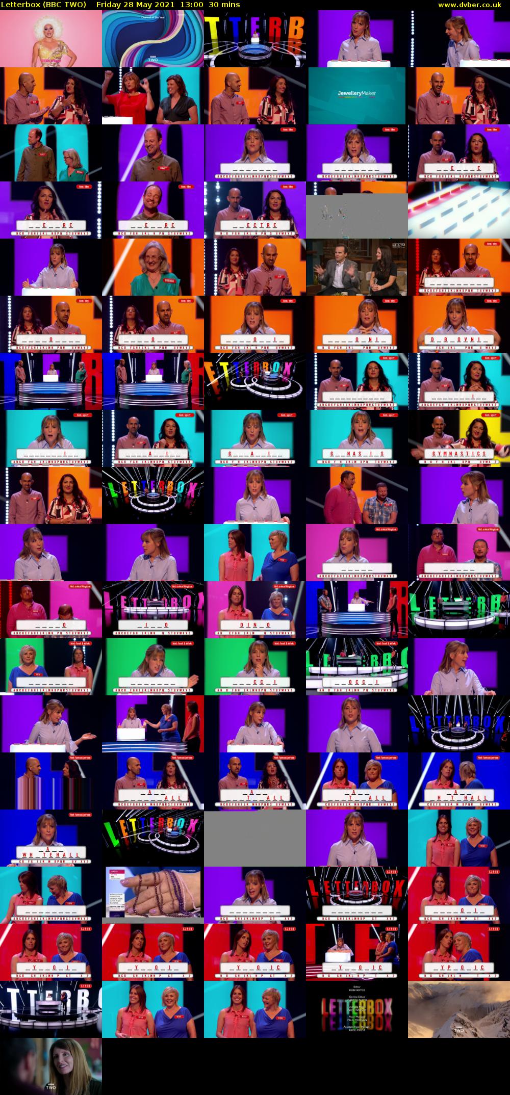 Letterbox (BBC TWO) Friday 28 May 2021 13:00 - 13:30