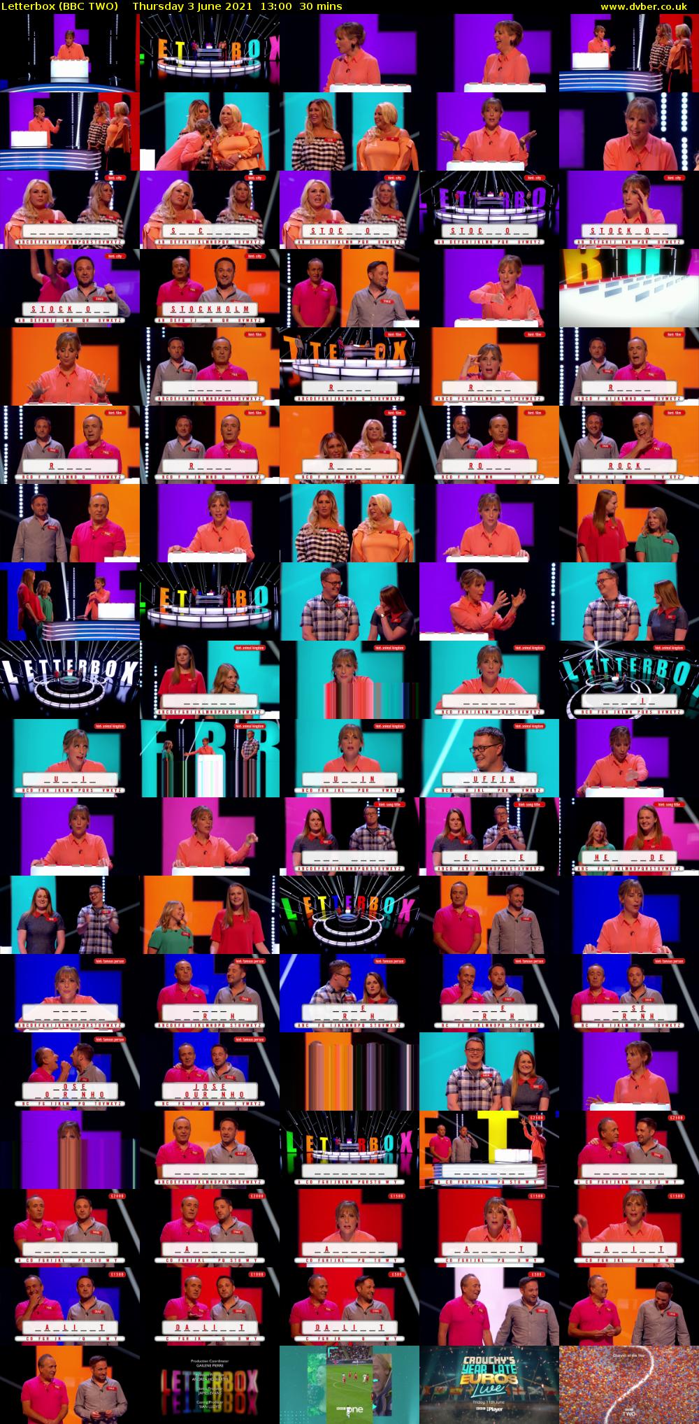 Letterbox (BBC TWO) Thursday 3 June 2021 13:00 - 13:30