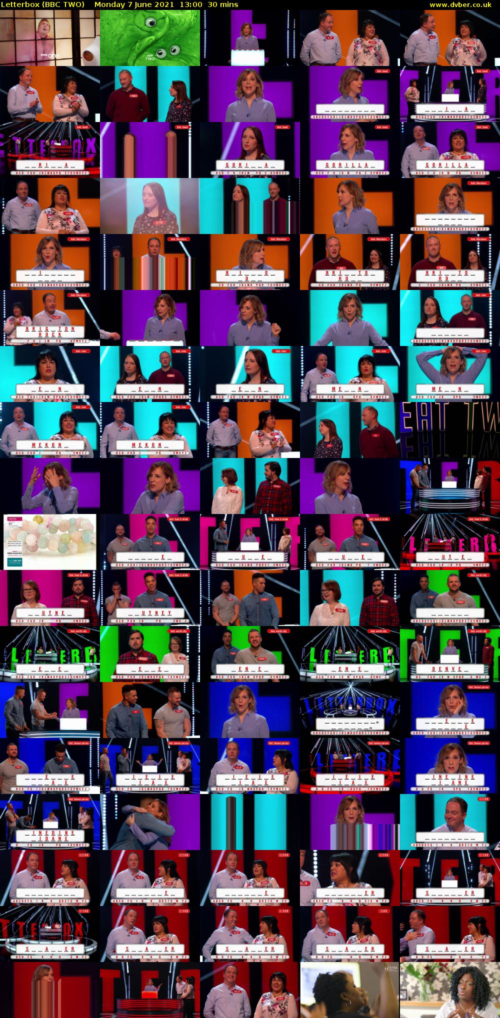 Letterbox (BBC TWO) Monday 7 June 2021 13:00 - 13:30