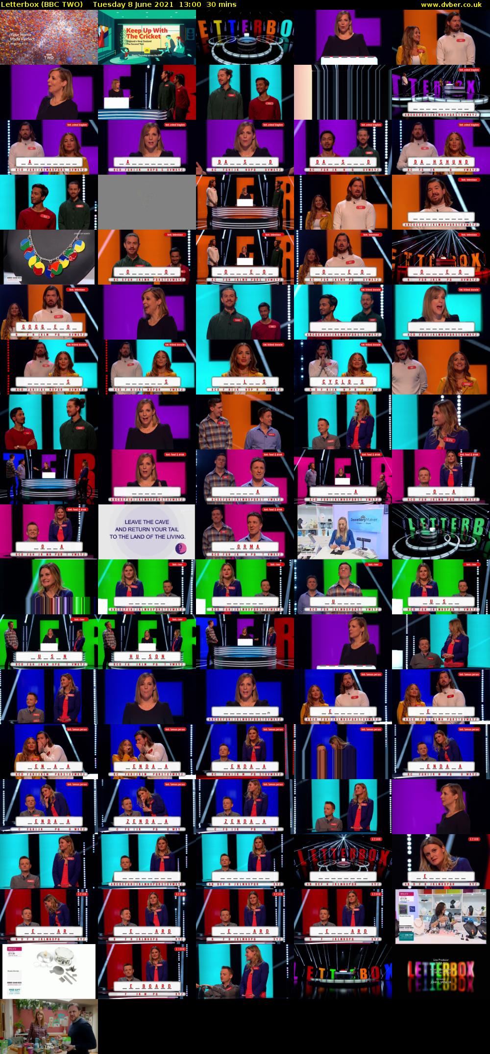 Letterbox (BBC TWO) Tuesday 8 June 2021 13:00 - 13:30