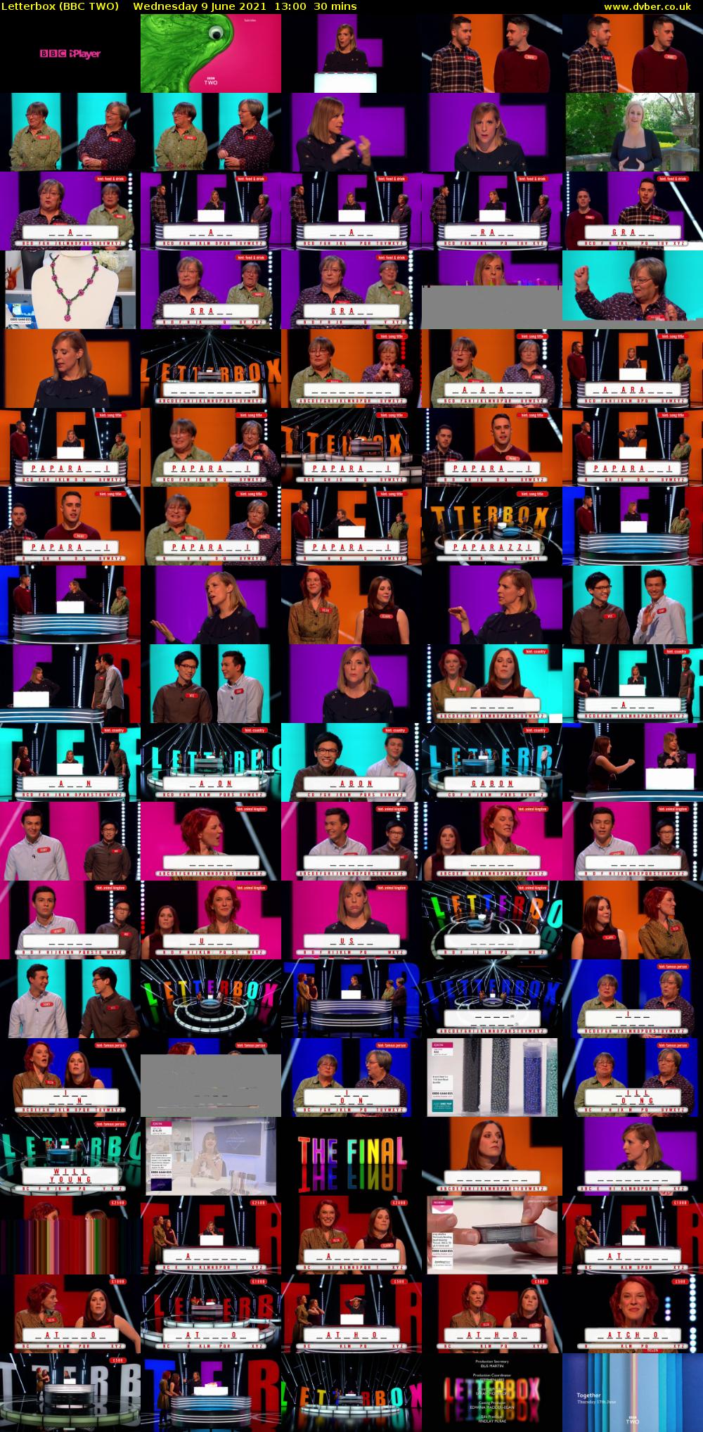 Letterbox (BBC TWO) Wednesday 9 June 2021 13:00 - 13:30