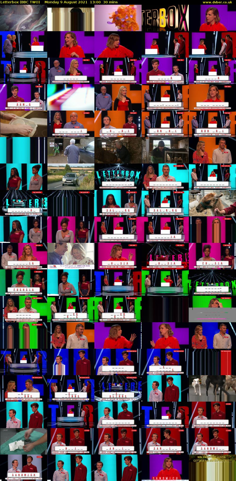 Letterbox (BBC TWO) Monday 9 August 2021 13:00 - 13:30