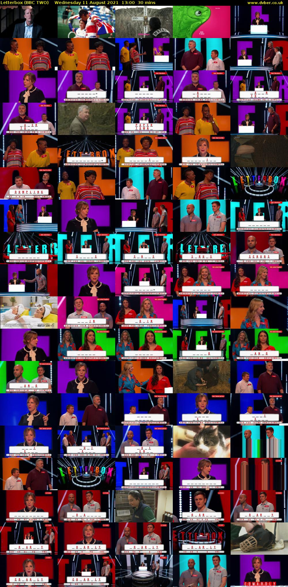 Letterbox (BBC TWO) Wednesday 11 August 2021 13:00 - 13:30