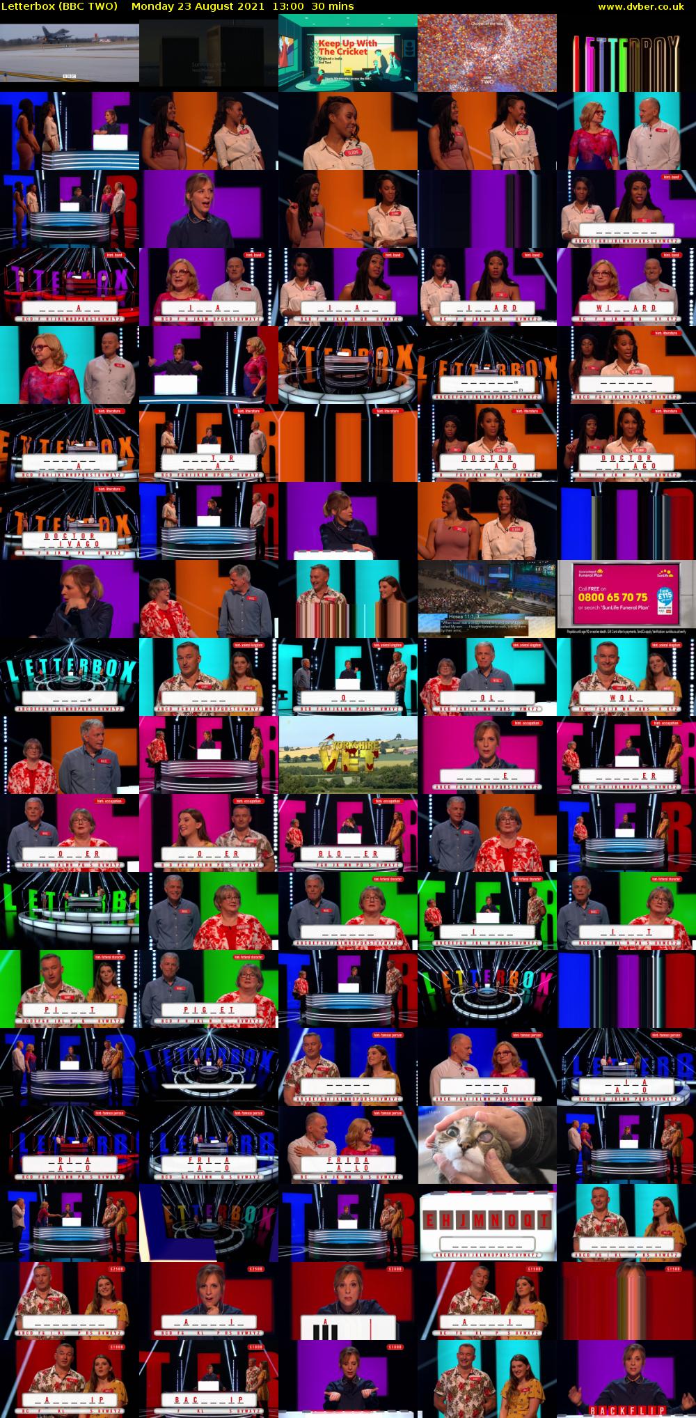 Letterbox (BBC TWO) Monday 23 August 2021 13:00 - 13:30