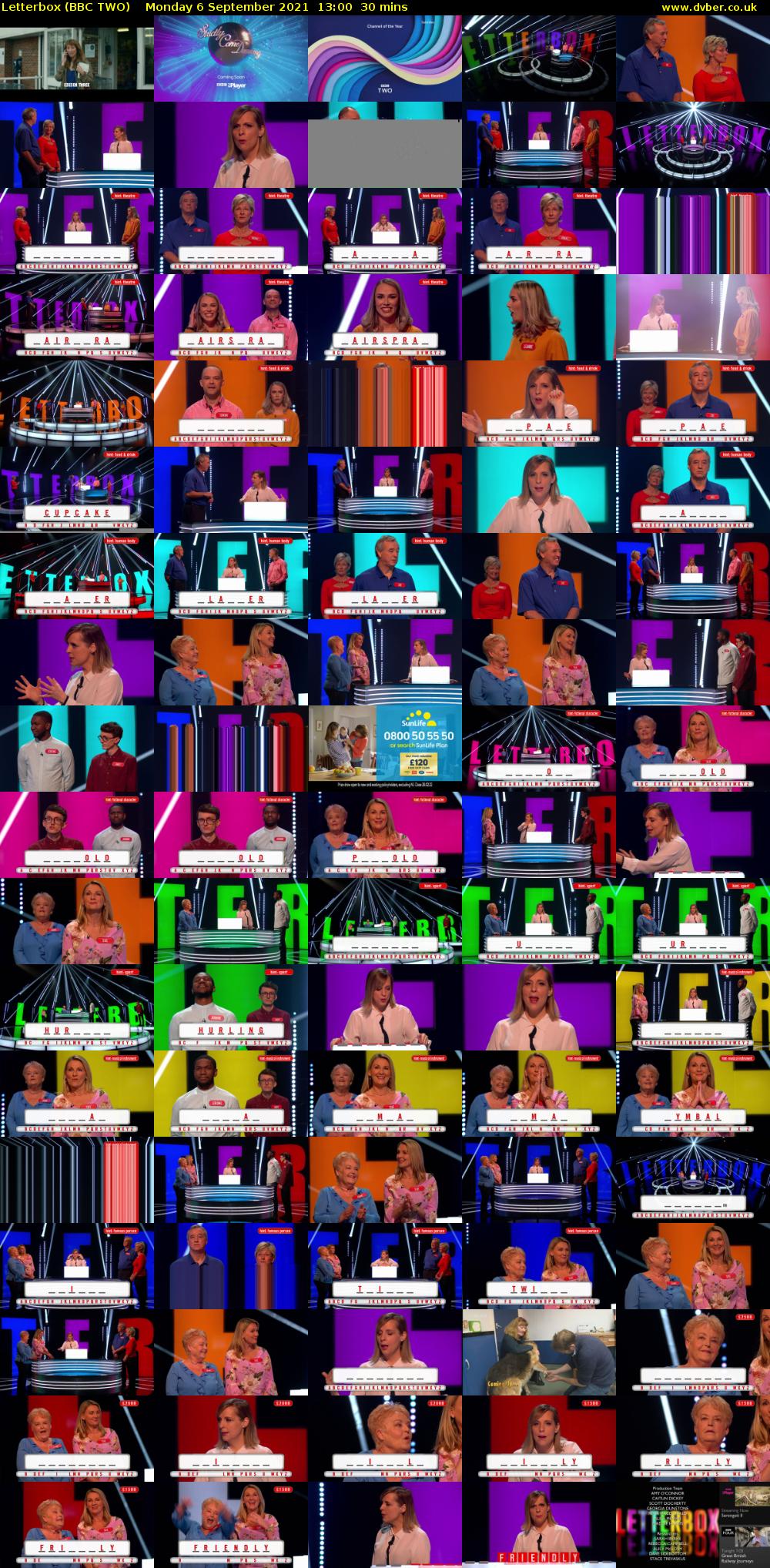 Letterbox (BBC TWO) Monday 6 September 2021 13:00 - 13:30