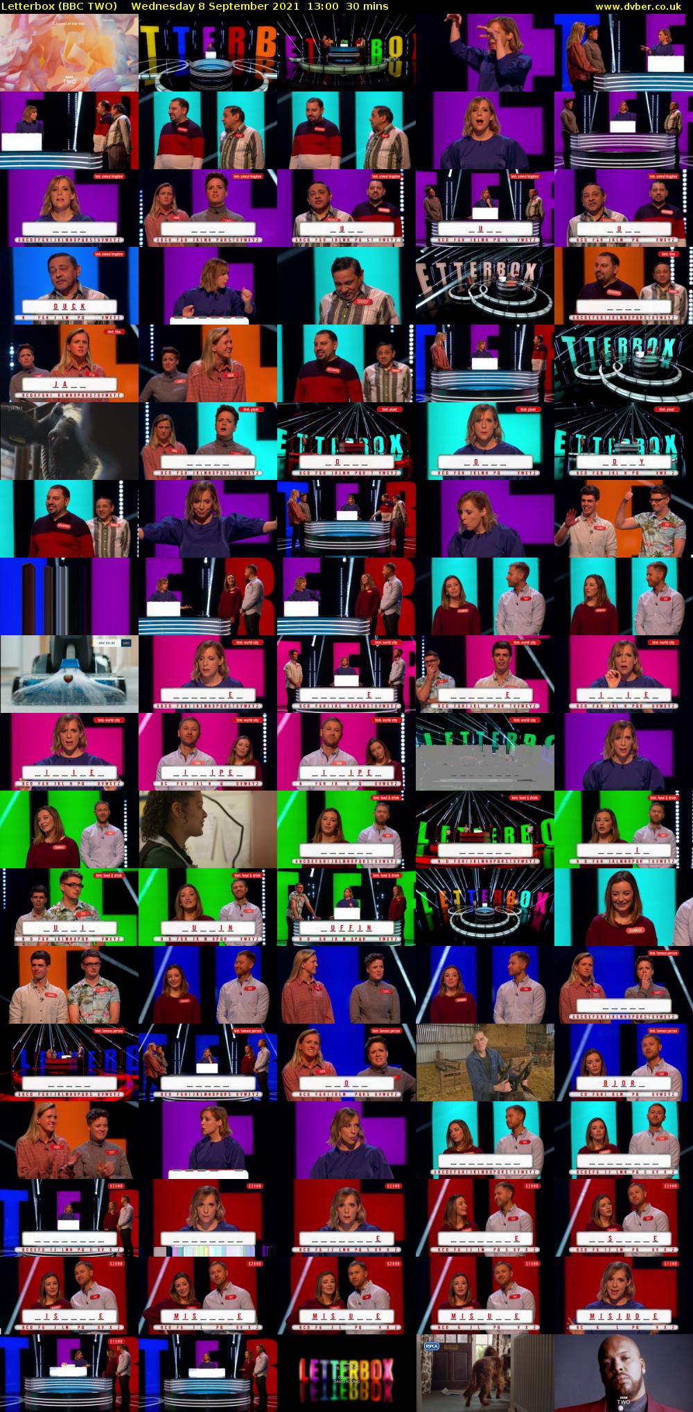 Letterbox (BBC TWO) Wednesday 8 September 2021 13:00 - 13:30