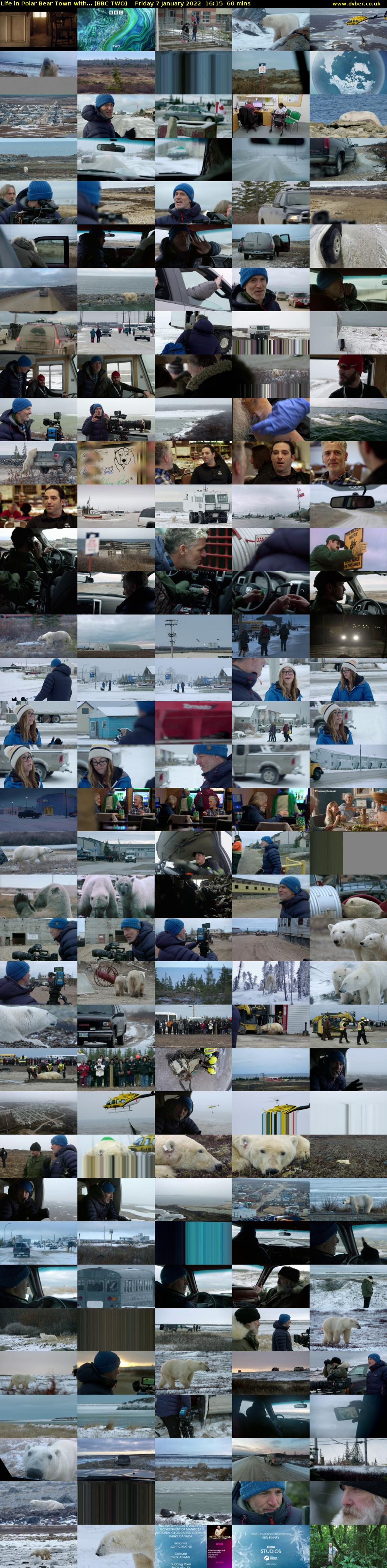 Life in Polar Bear Town with... (BBC TWO) Friday 7 January 2022 16:15 - 17:15