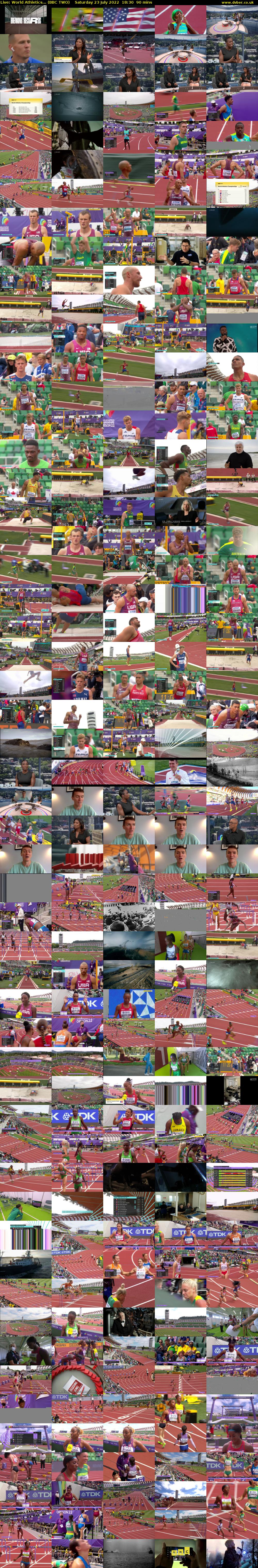 Live: World Athletics... (BBC TWO) Saturday 23 July 2022 18:30 - 20:00