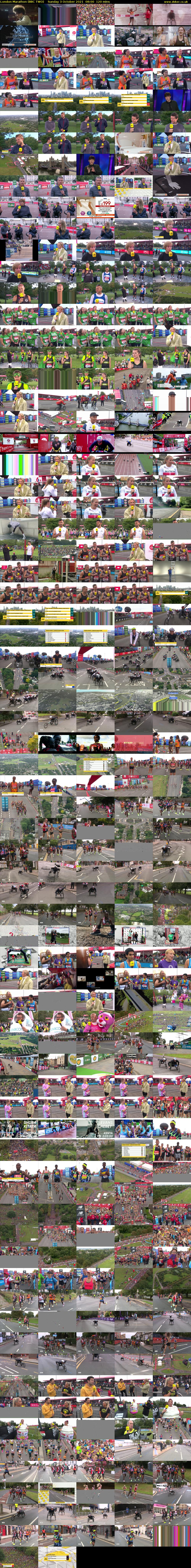 London Marathon (BBC TWO) Sunday 3 October 2021 08:00 - 10:00