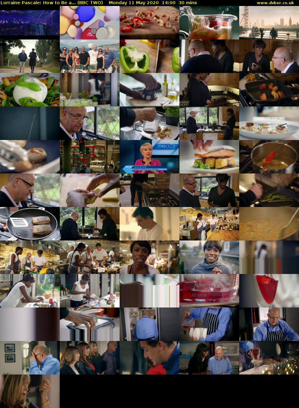 Lorraine Pascale: How to Be a... (BBC TWO) Monday 11 May 2020 14:00 - 14:30