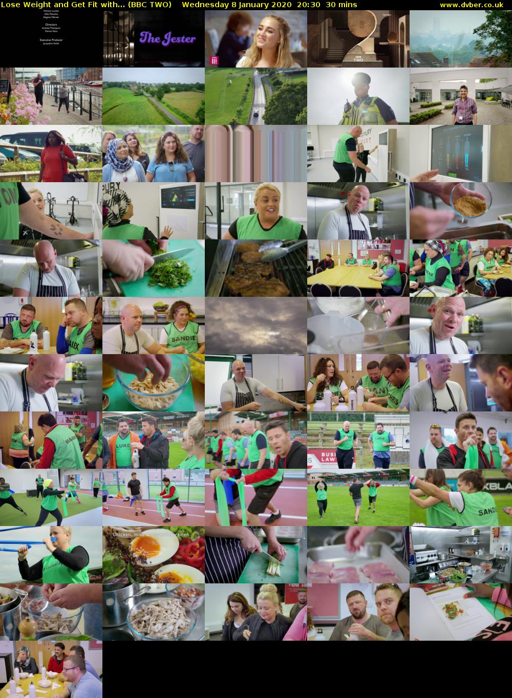 Lose Weight and Get Fit with... (BBC TWO) Wednesday 8 January 2020 20:30 - 21:00