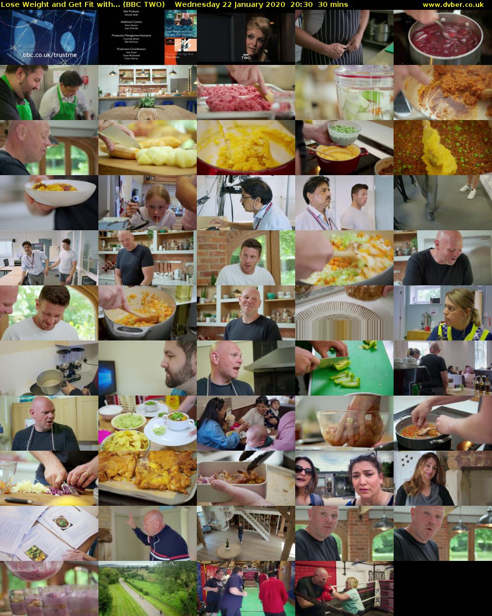 Lose Weight and Get Fit with... (BBC TWO) Wednesday 22 January 2020 20:30 - 21:00