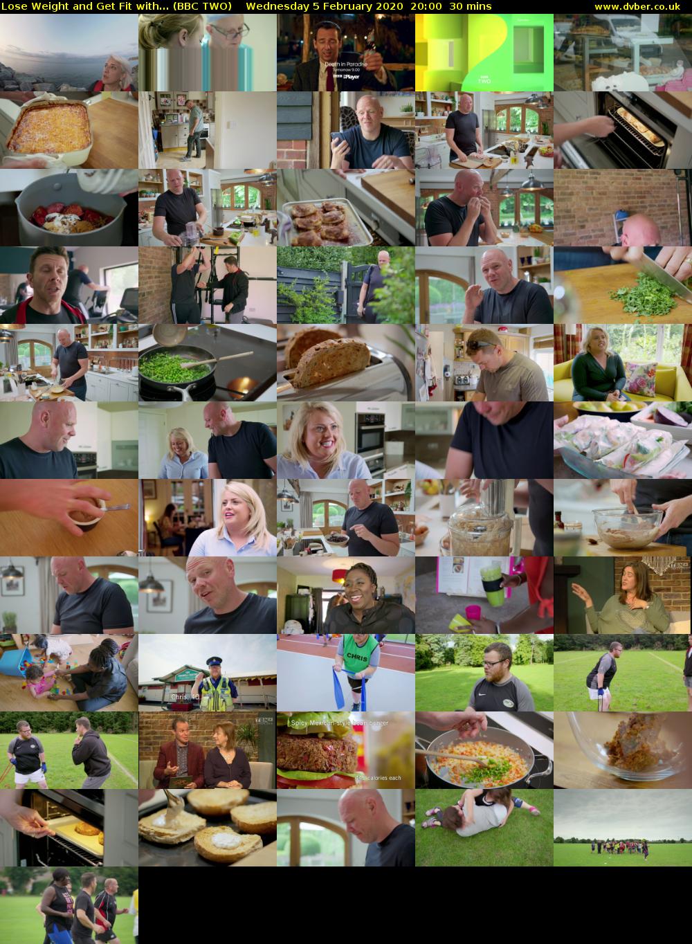 Lose Weight and Get Fit with... (BBC TWO) Wednesday 5 February 2020 20:00 - 20:30