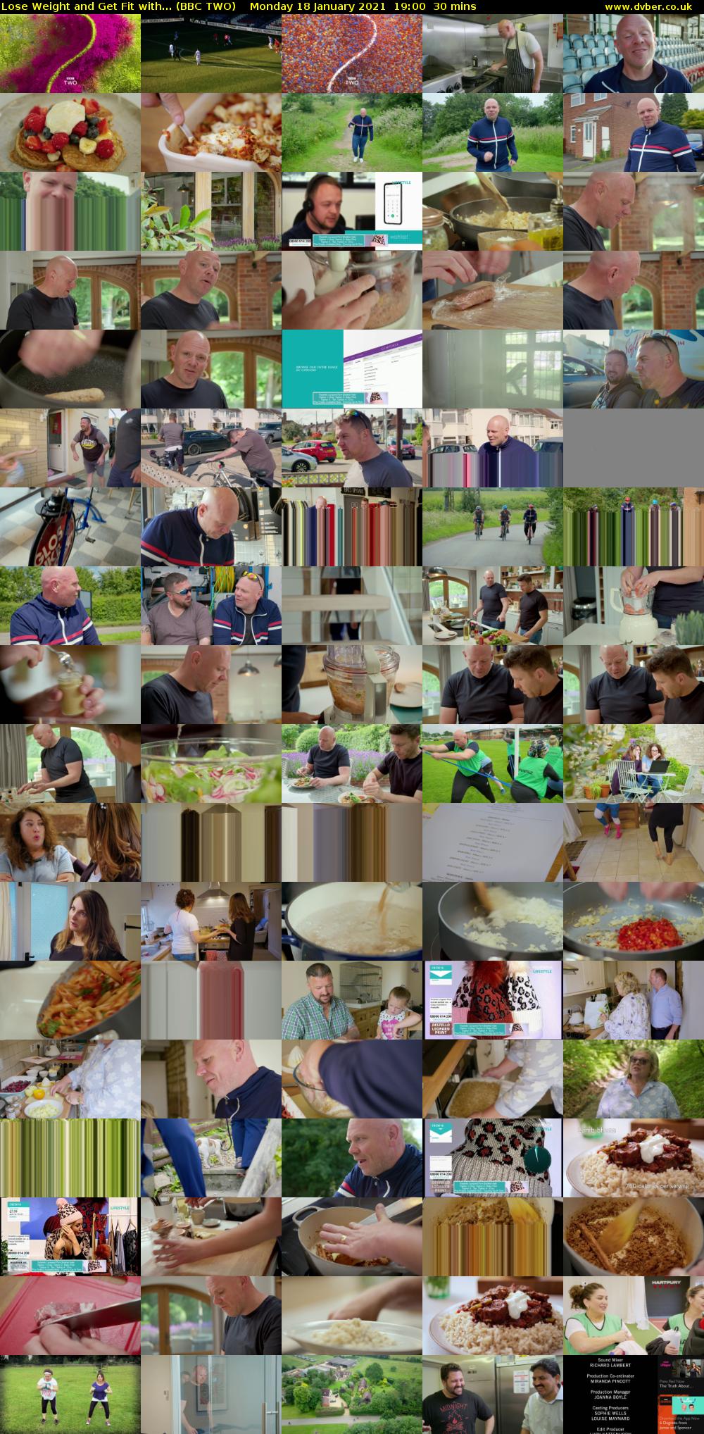 Lose Weight and Get Fit with... (BBC TWO) Monday 18 January 2021 19:00 - 19:30