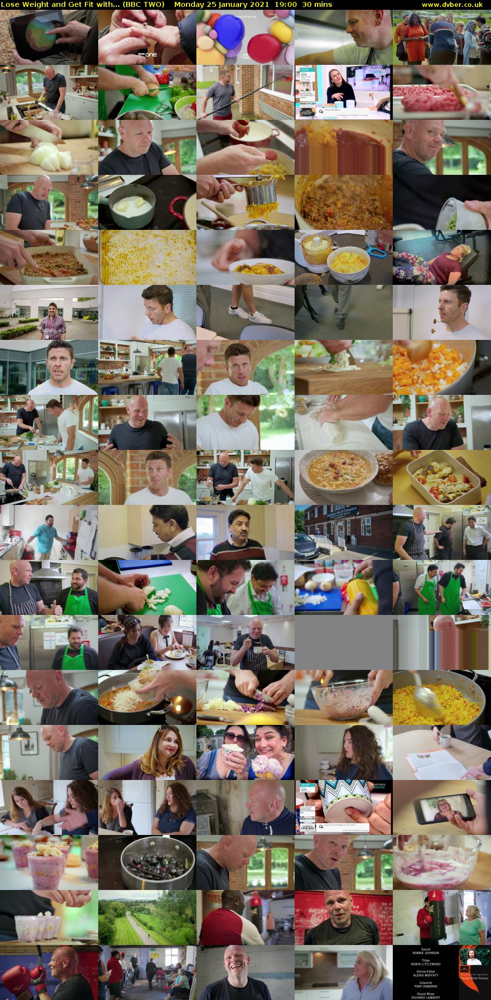 Lose Weight and Get Fit with... (BBC TWO) Monday 25 January 2021 19:00 - 19:30