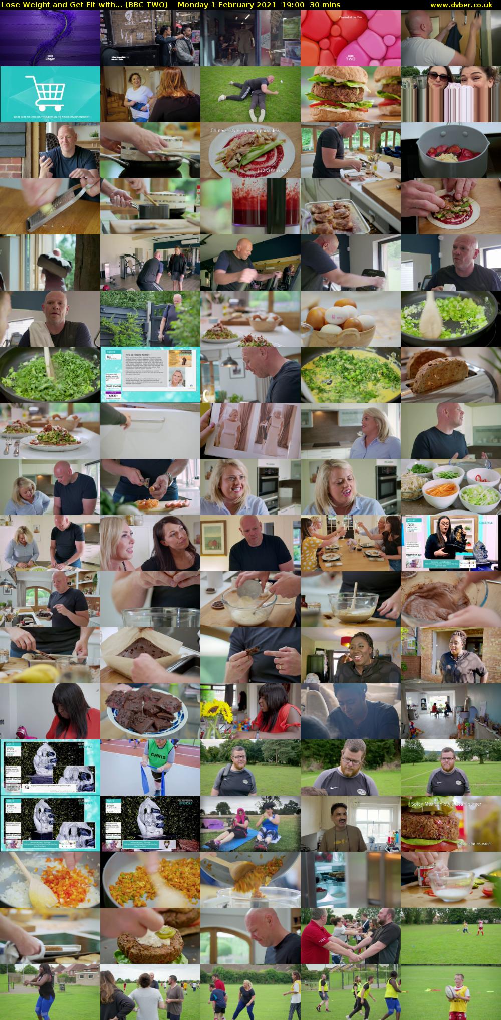Lose Weight and Get Fit with... (BBC TWO) Monday 1 February 2021 19:00 - 19:30