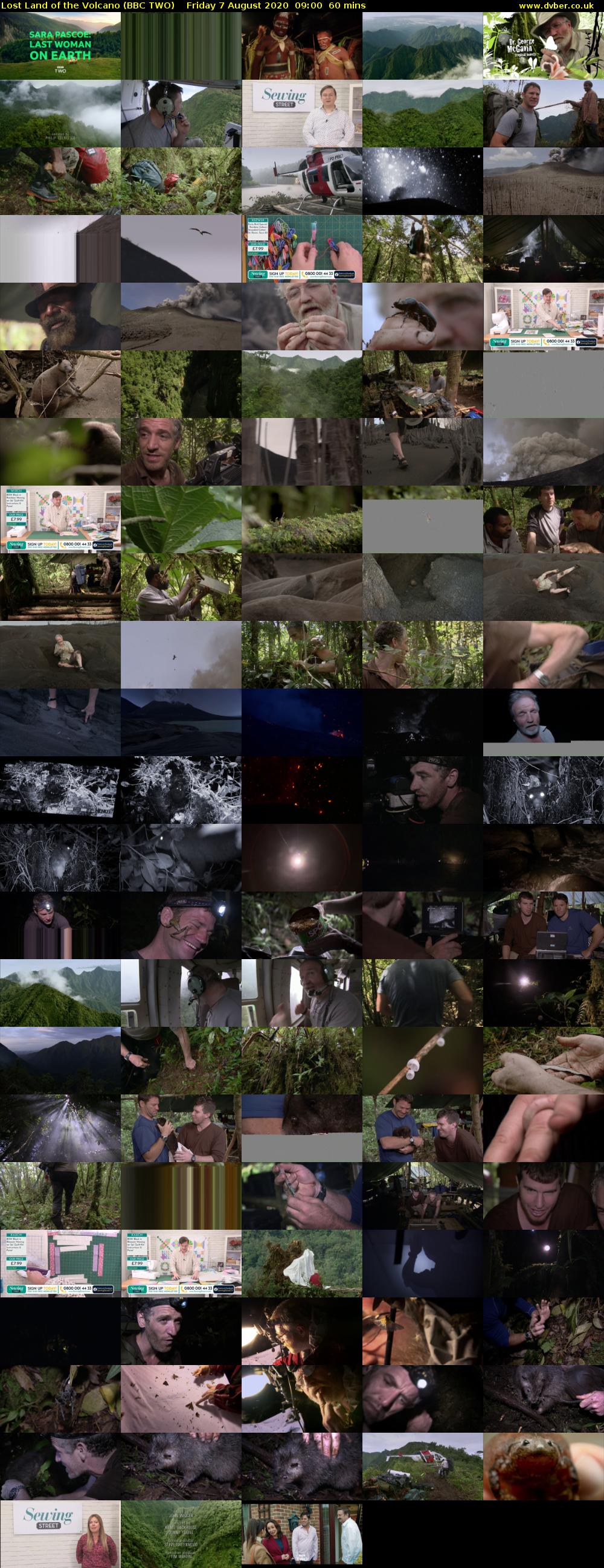 Lost Land of the Volcano (BBC TWO) Friday 7 August 2020 09:00 - 10:00