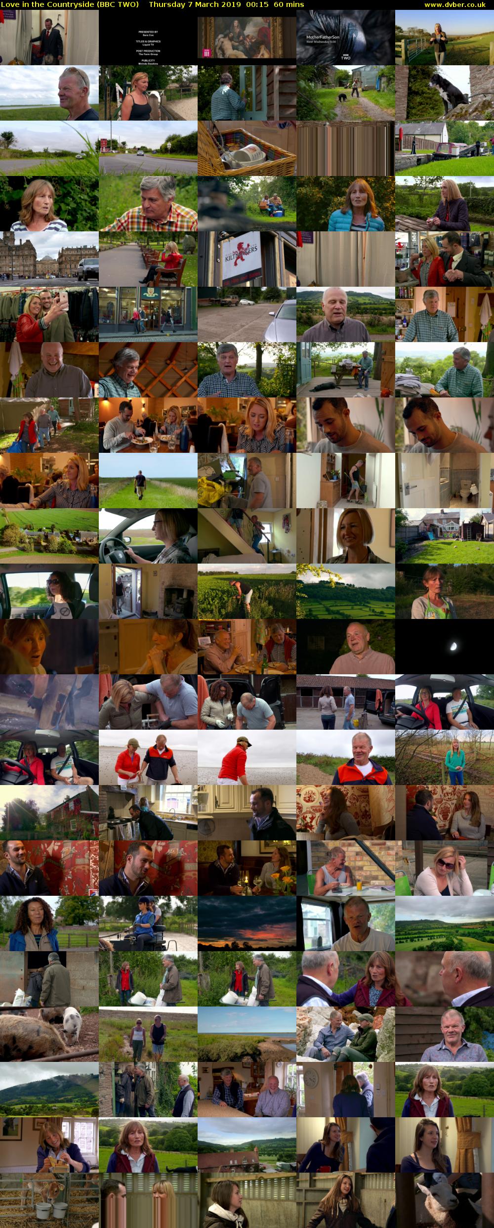 Love in the Countryside (BBC TWO) Thursday 7 March 2019 00:15 - 01:15