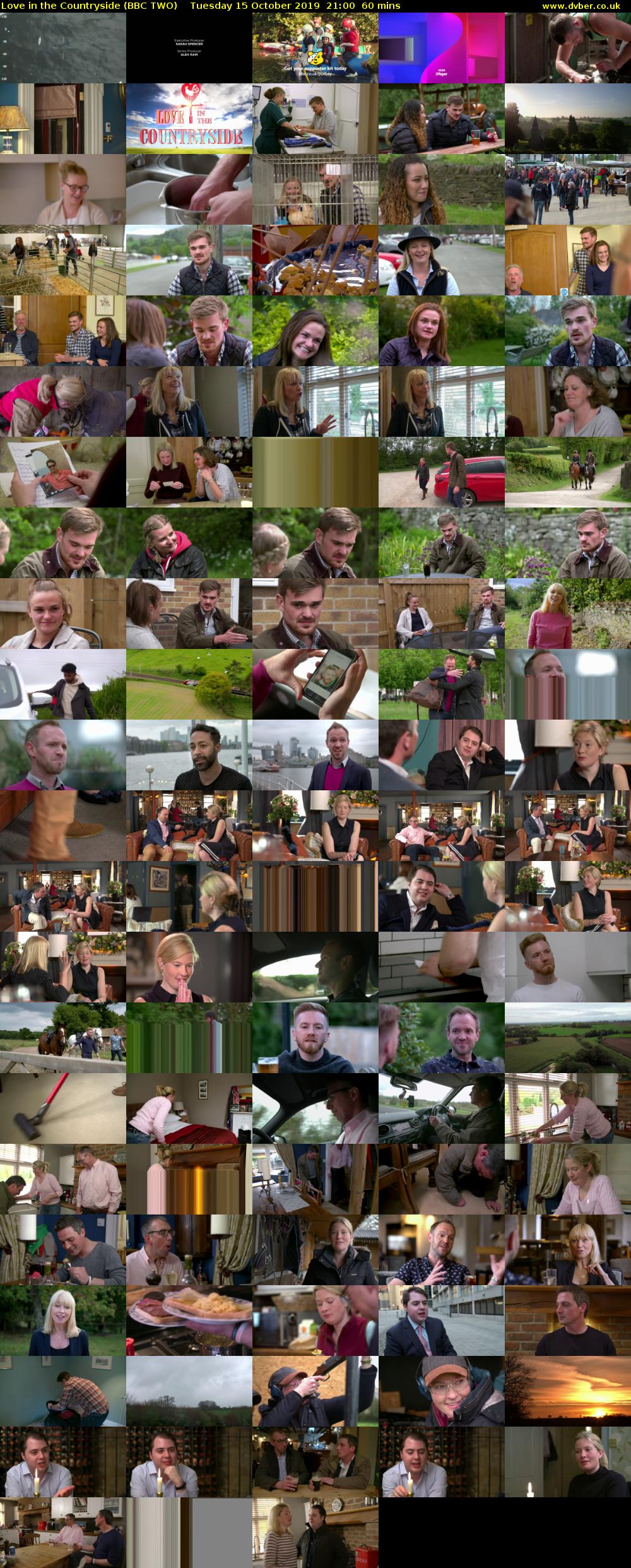Love in the Countryside (BBC TWO) Tuesday 15 October 2019 21:00 - 22:00