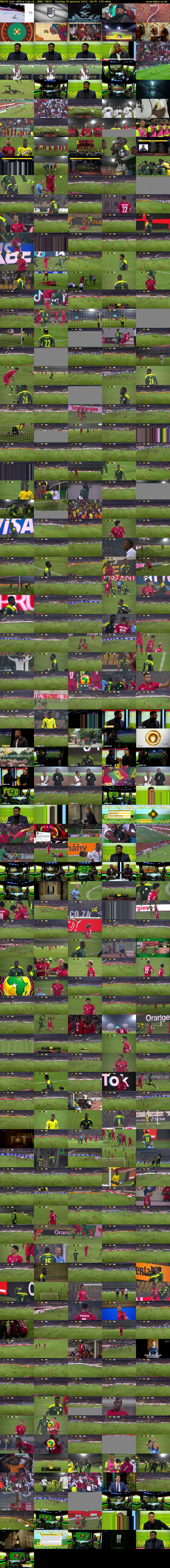 MOTD Live: Africa Cup of... (BBC TWO) Sunday 30 January 2022 18:45 - 21:00