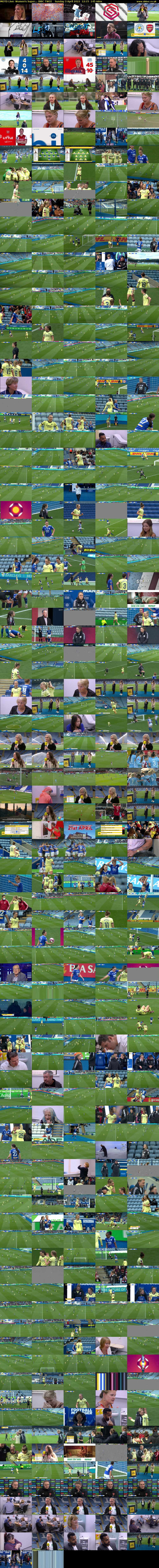 MOTD Live: Women's Super... (BBC TWO) Sunday 3 April 2022 12:15 - 14:40