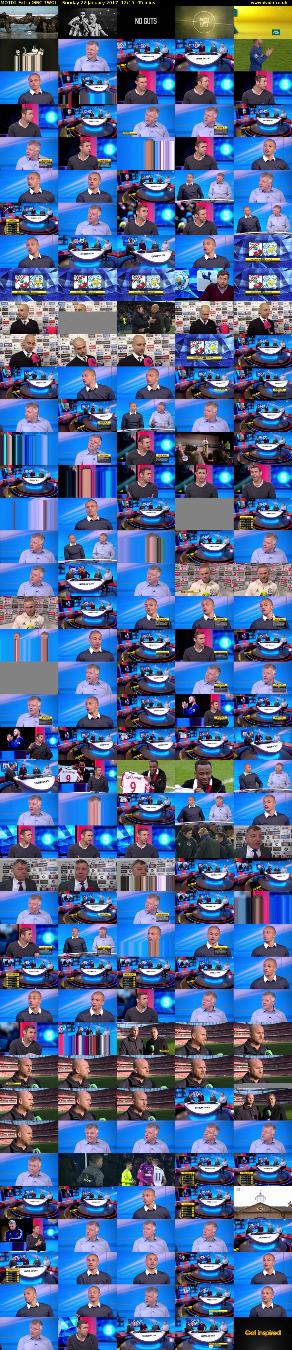 MOTD2 Extra (BBC TWO) Sunday 22 January 2017 12:15 - 13:00