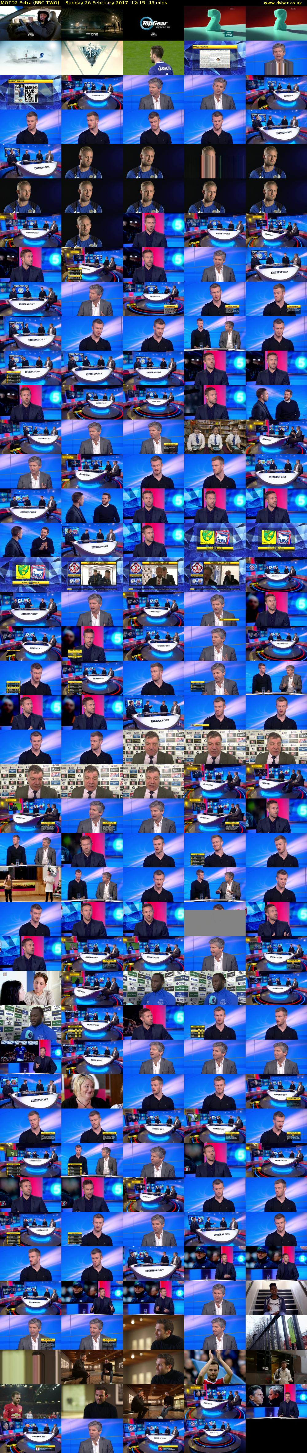 MOTD2 Extra (BBC TWO) Sunday 26 February 2017 12:15 - 13:00