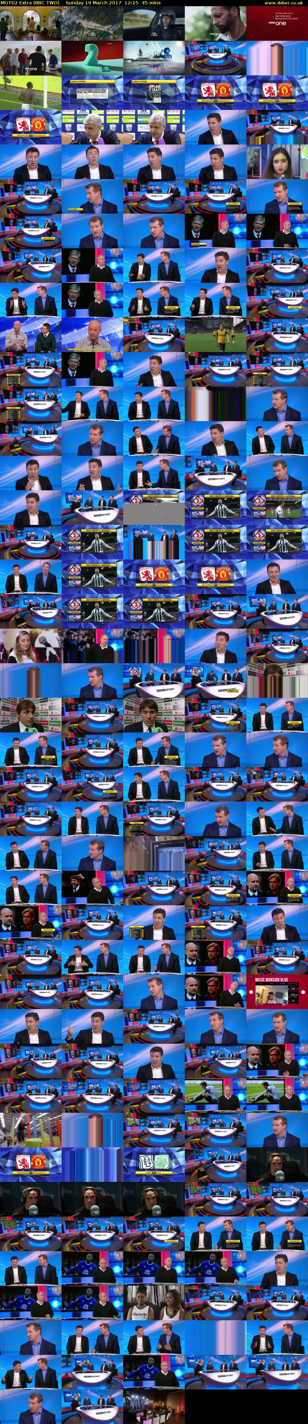 MOTD2 Extra (BBC TWO) Sunday 19 March 2017 12:15 - 13:00