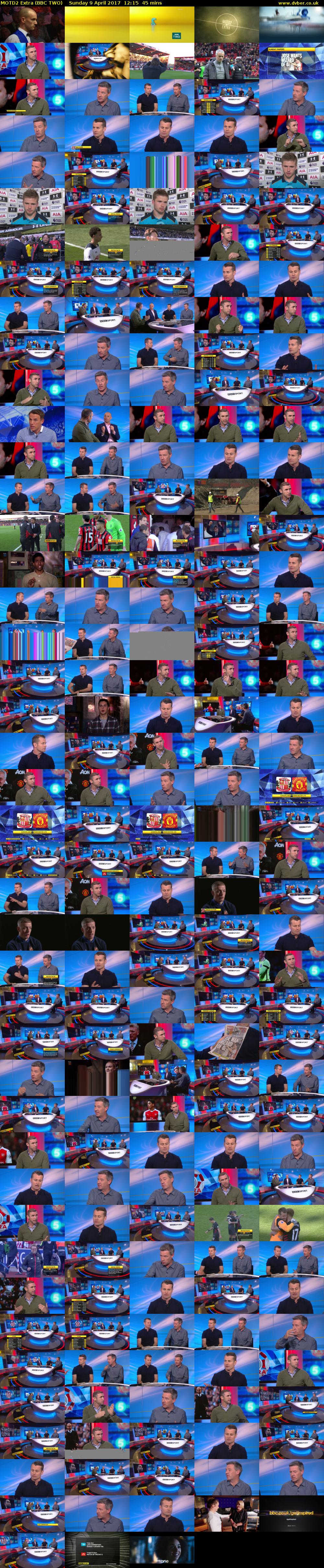 MOTD2 Extra (BBC TWO) Sunday 9 April 2017 12:15 - 13:00