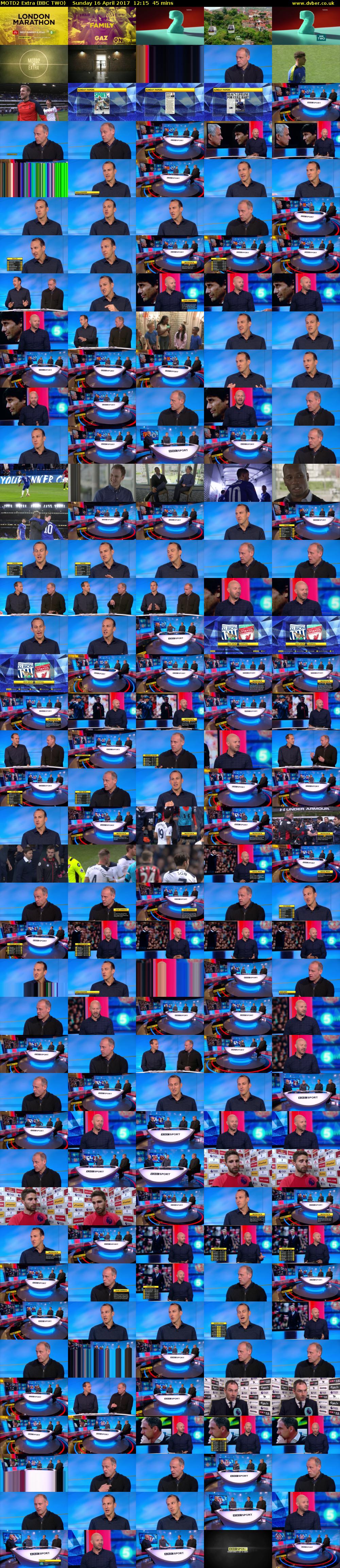 MOTD2 Extra (BBC TWO) Sunday 16 April 2017 12:15 - 13:00