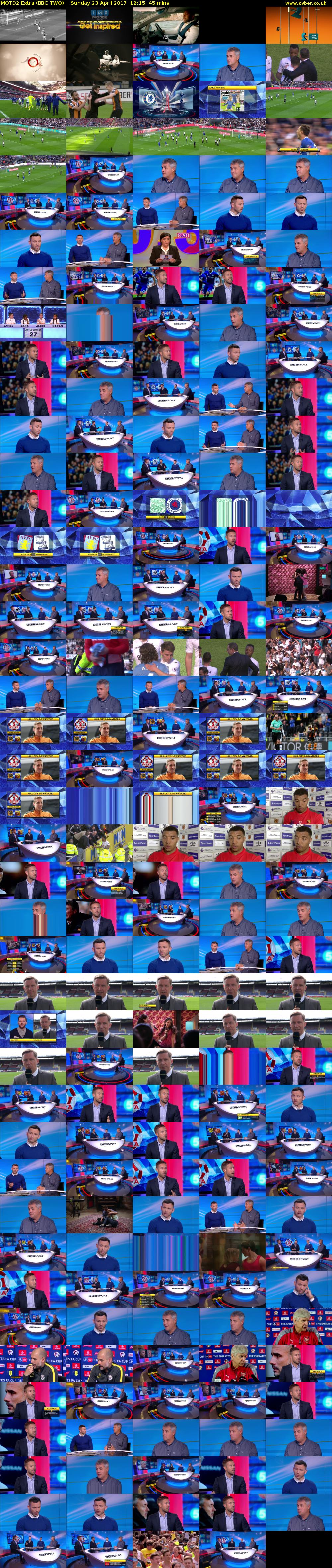 MOTD2 Extra (BBC TWO) Sunday 23 April 2017 12:15 - 13:00
