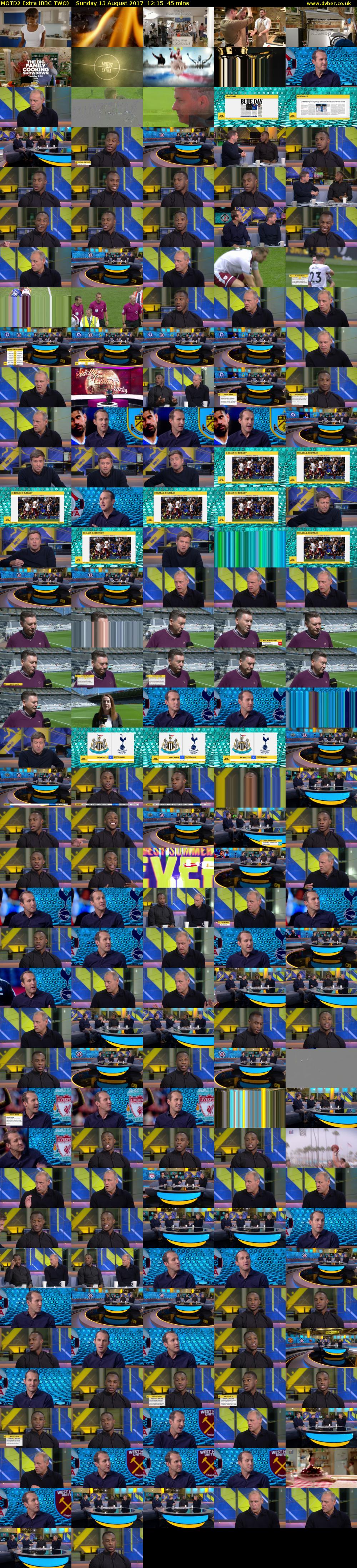 MOTD2 Extra (BBC TWO) Sunday 13 August 2017 12:15 - 13:00