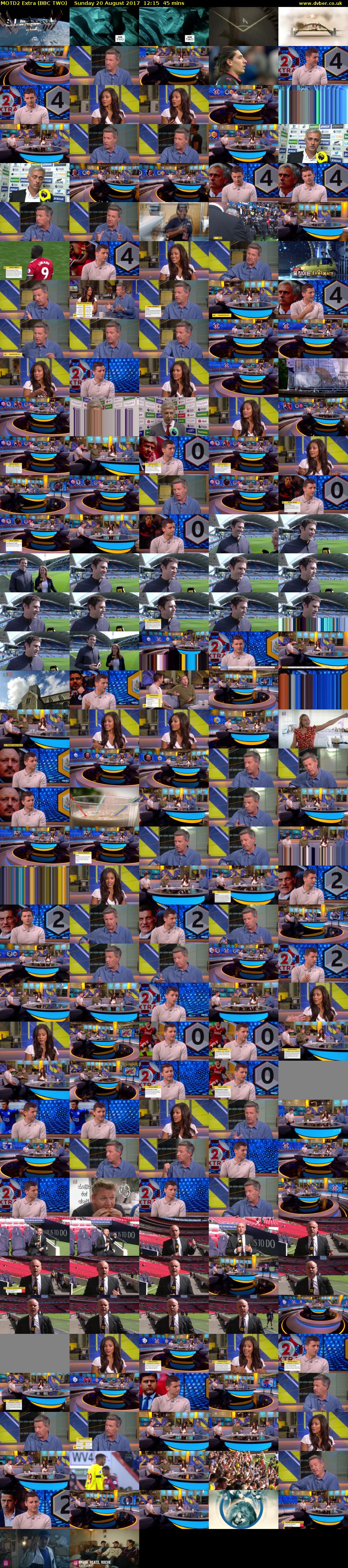MOTD2 Extra (BBC TWO) Sunday 20 August 2017 12:15 - 13:00