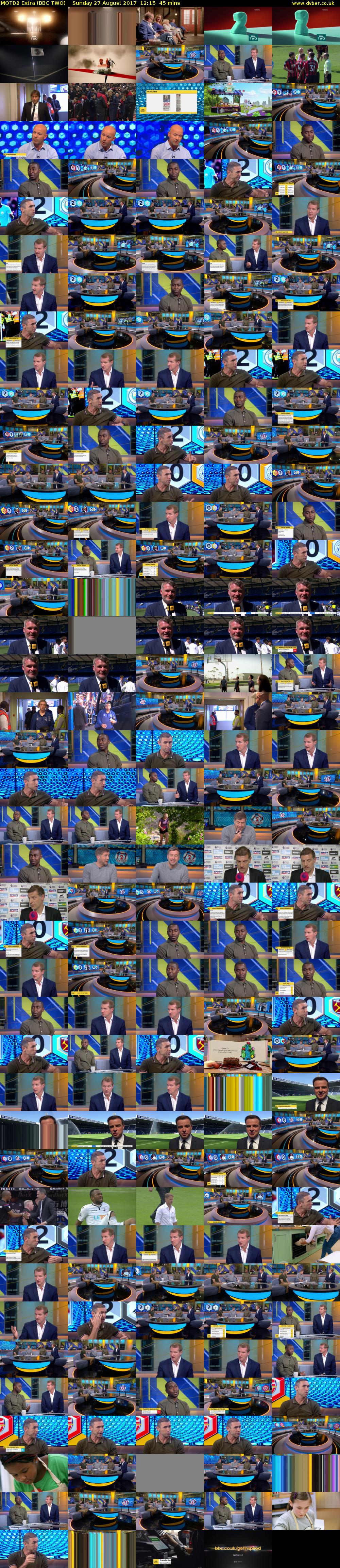 MOTD2 Extra (BBC TWO) Sunday 27 August 2017 12:15 - 13:00