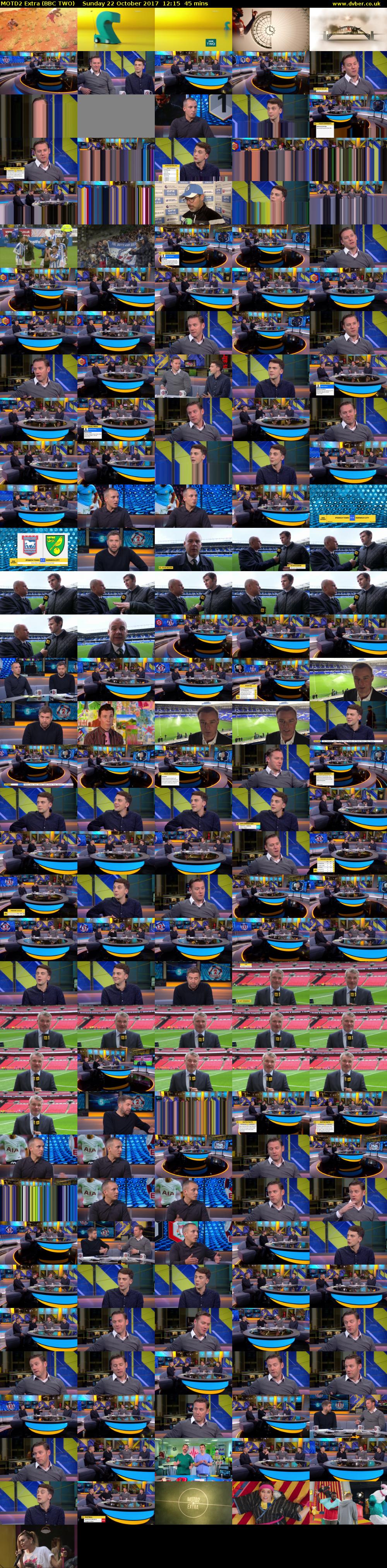 MOTD2 Extra (BBC TWO) Sunday 22 October 2017 12:15 - 13:00