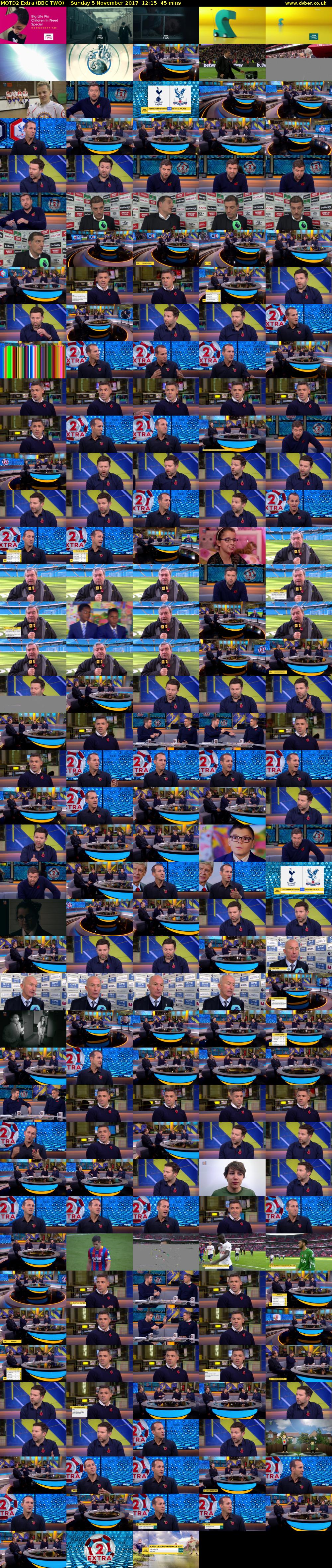 MOTD2 Extra (BBC TWO) Sunday 5 November 2017 12:15 - 13:00