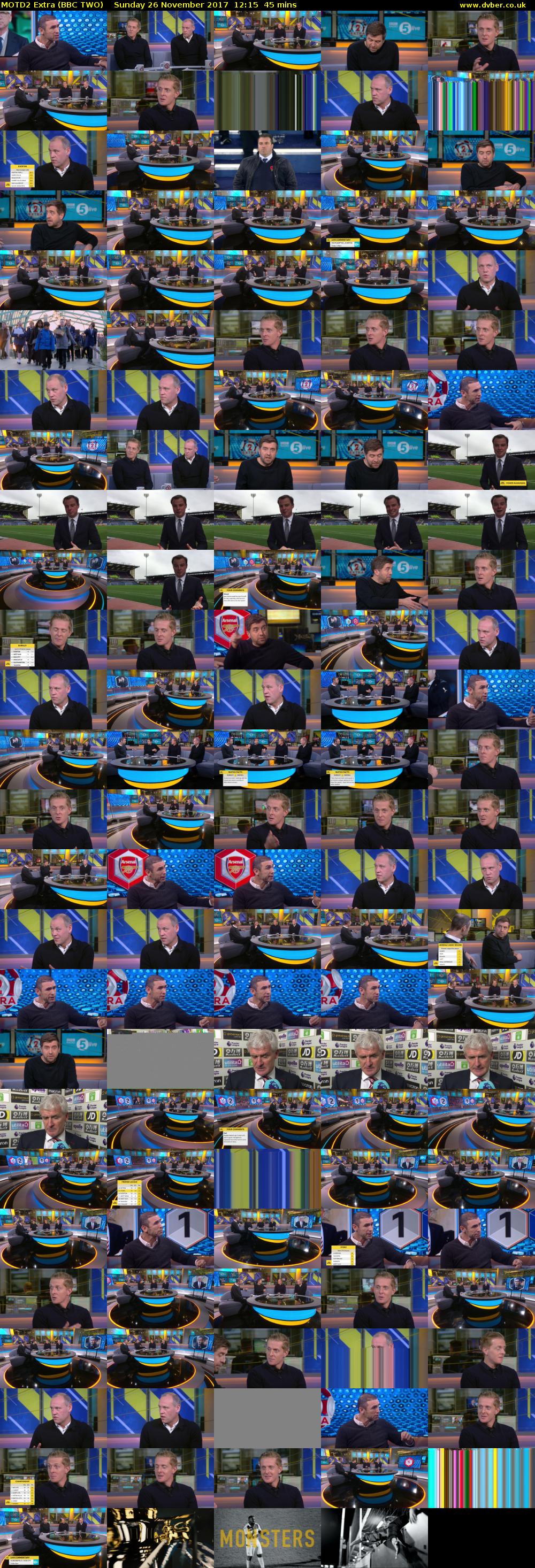 MOTD2 Extra (BBC TWO) Sunday 26 November 2017 12:15 - 13:00