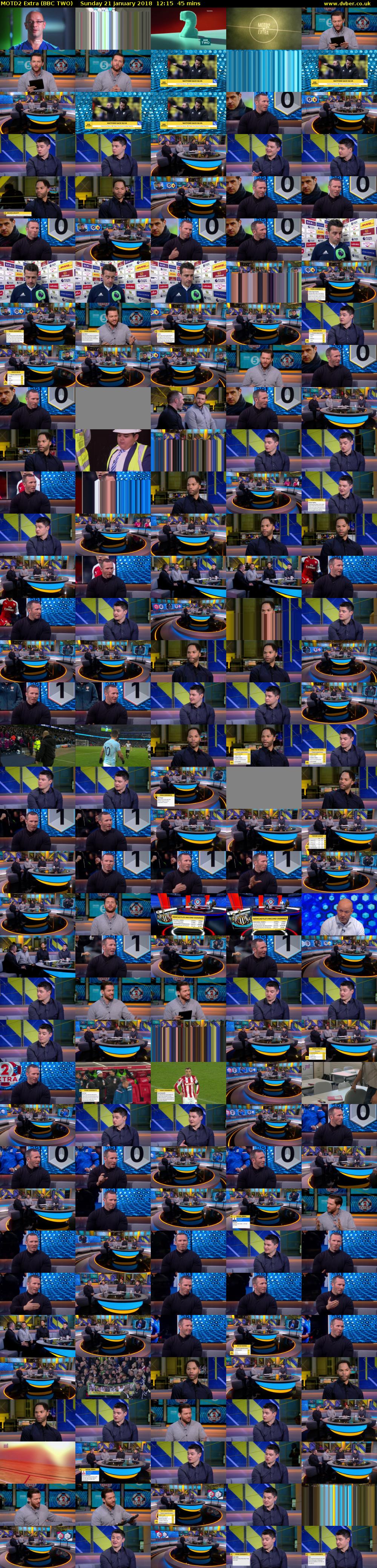 MOTD2 Extra (BBC TWO) Sunday 21 January 2018 12:15 - 13:00