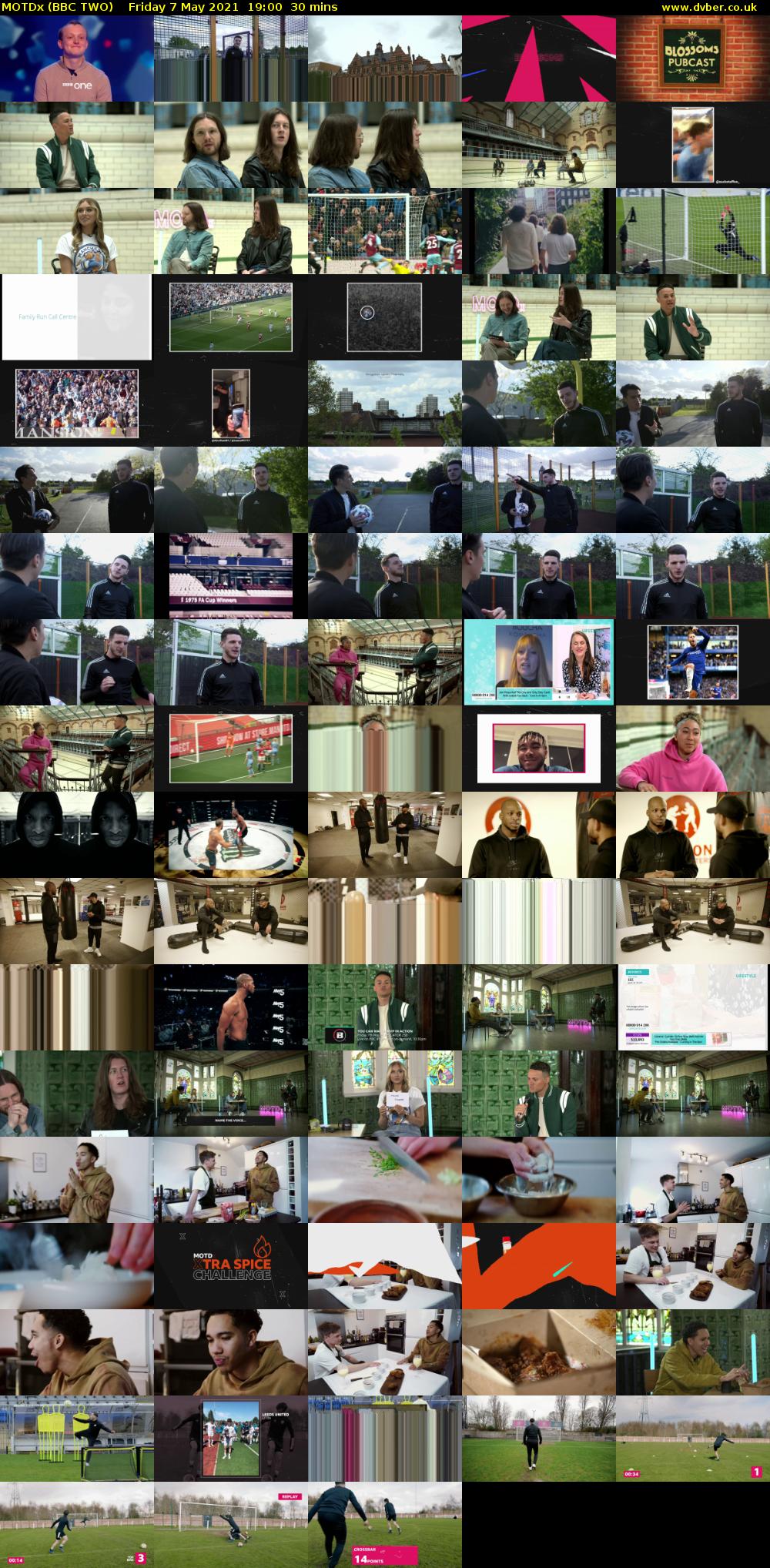 MOTDx (BBC TWO) Friday 7 May 2021 19:00 - 19:30
