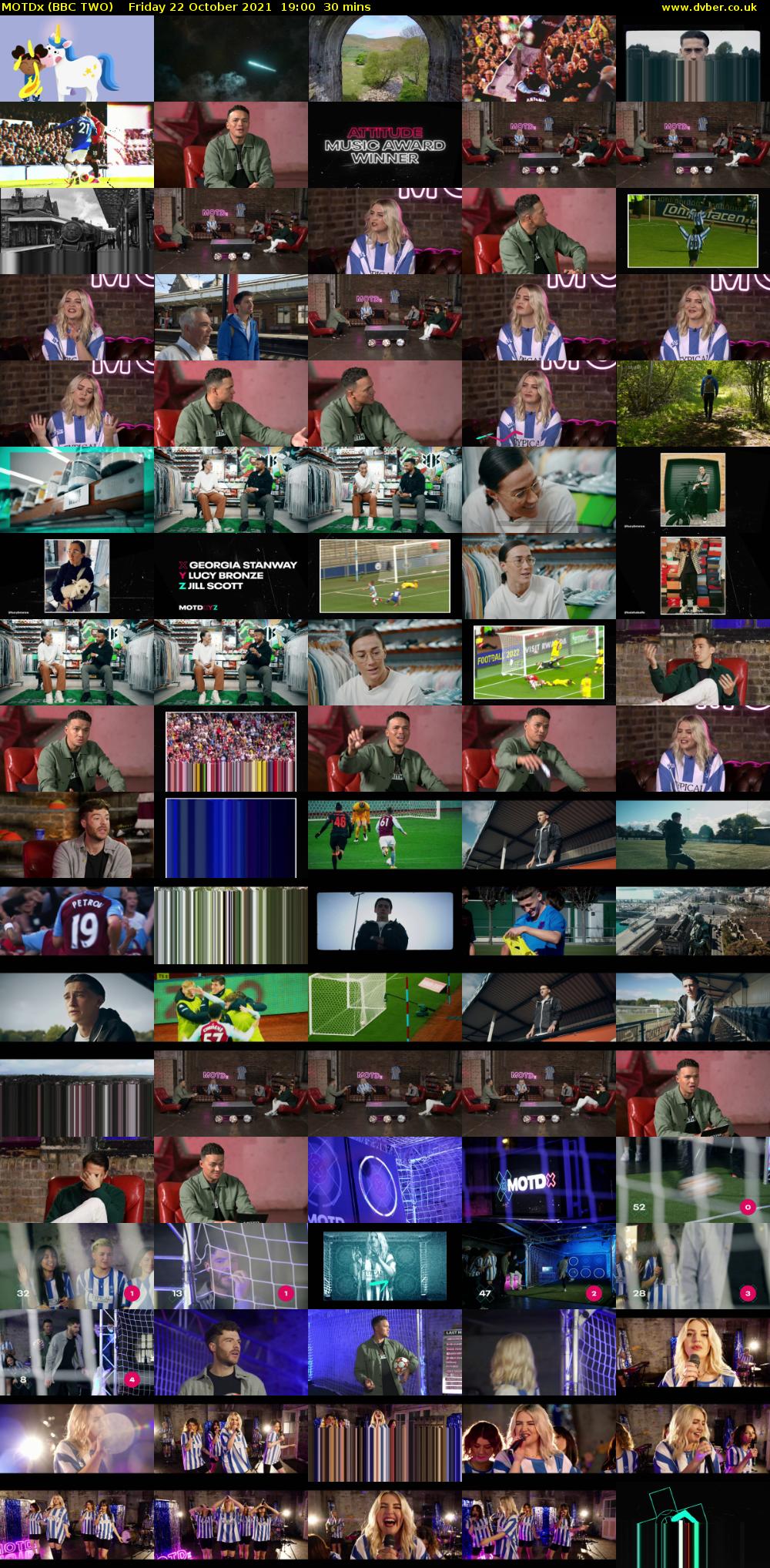 MOTDx (BBC TWO) Friday 22 October 2021 19:00 - 19:30