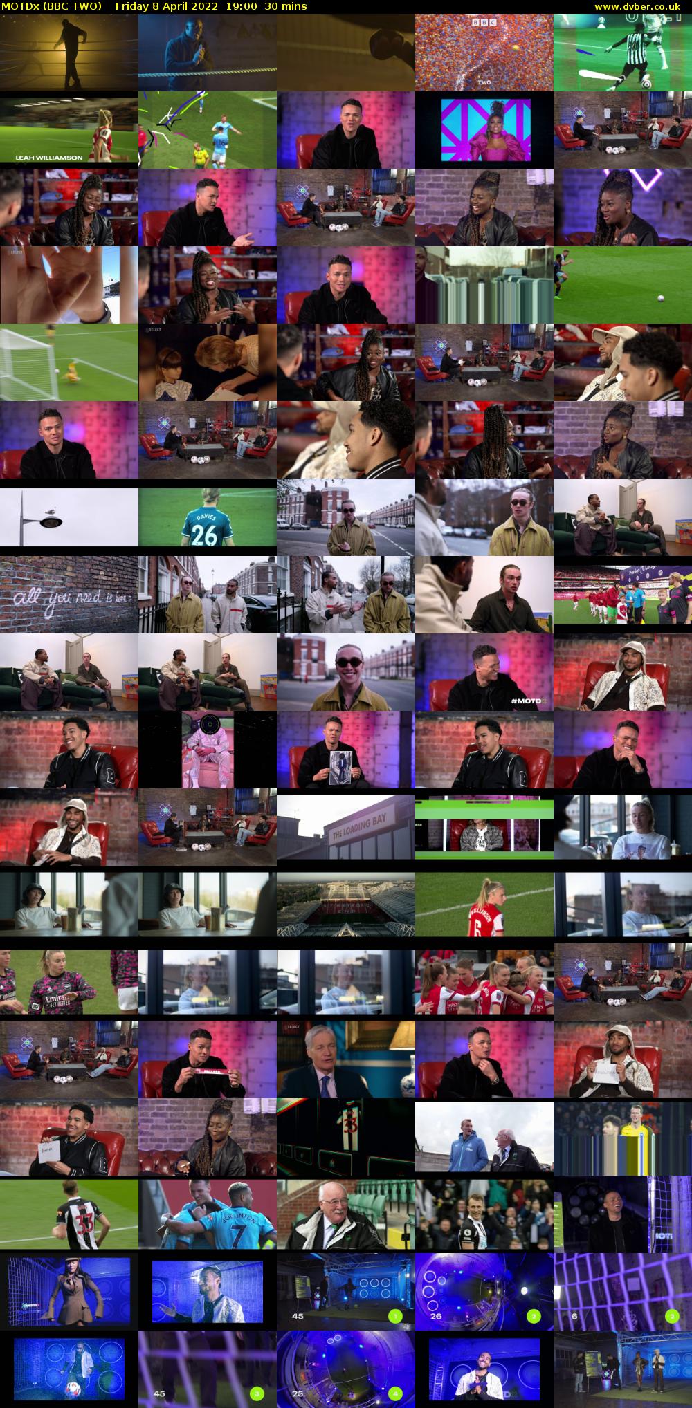 MOTDx (BBC TWO) Friday 8 April 2022 19:00 - 19:30