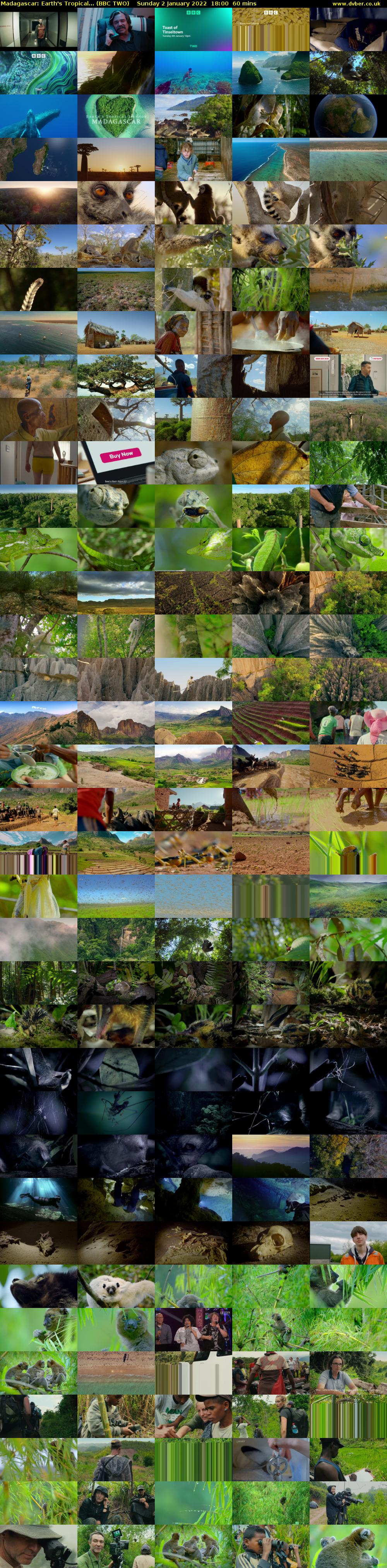 Madagascar: Earth's Tropical... (BBC TWO) Sunday 2 January 2022 18:00 - 19:00